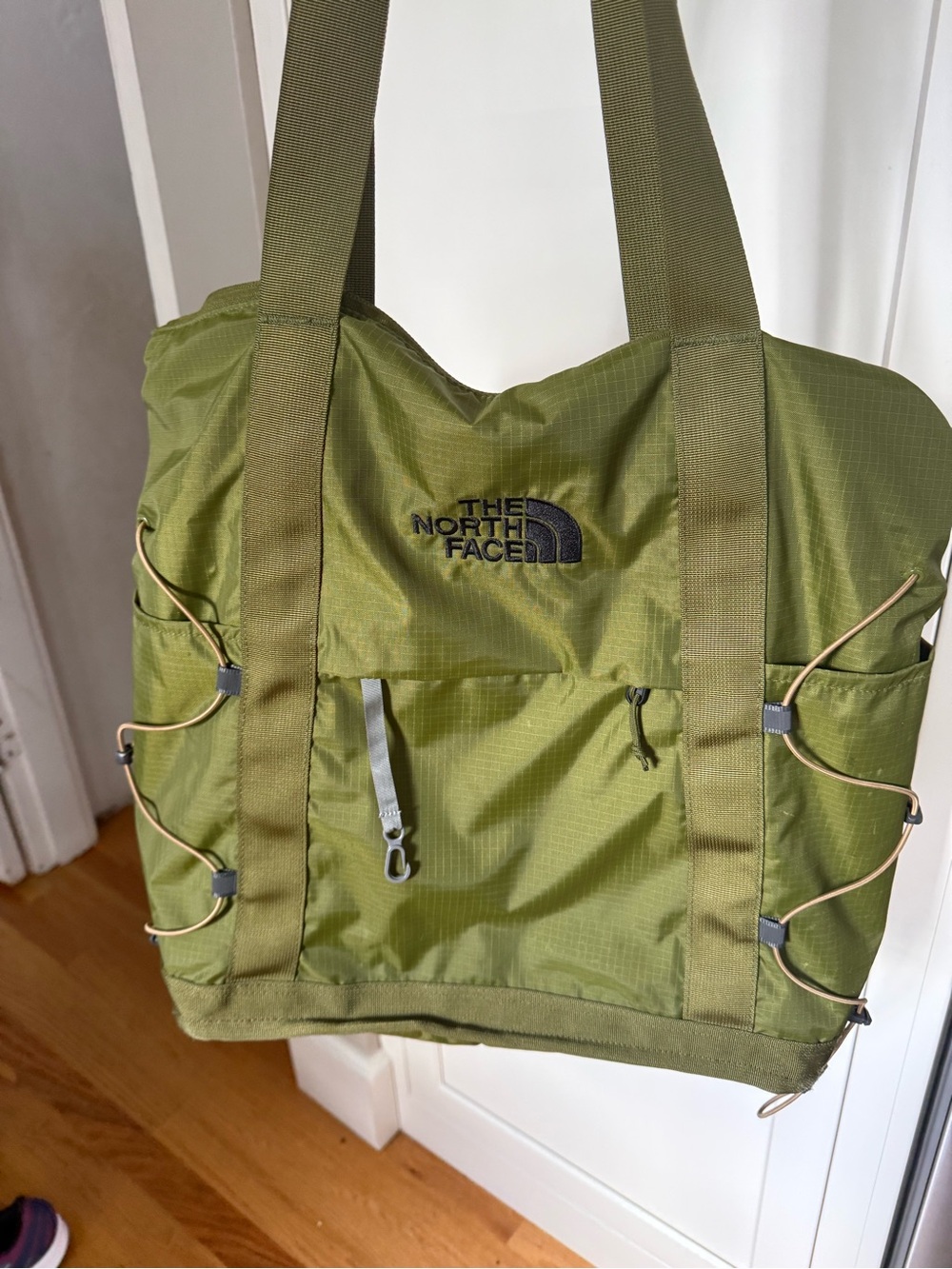 The North Face Olive Green Duffel Tote